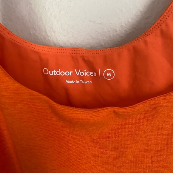 Outdoor Voices Court Dress in Tangerine M - Picture 7 of 8